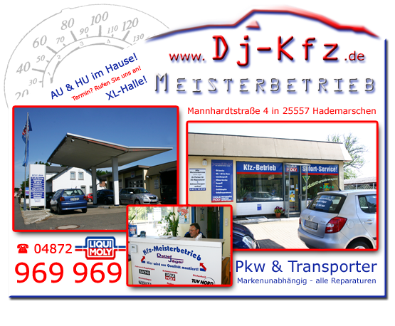 KFZ Reparaturwerkstatt Detlef Jäger in 25557 Hademarschen